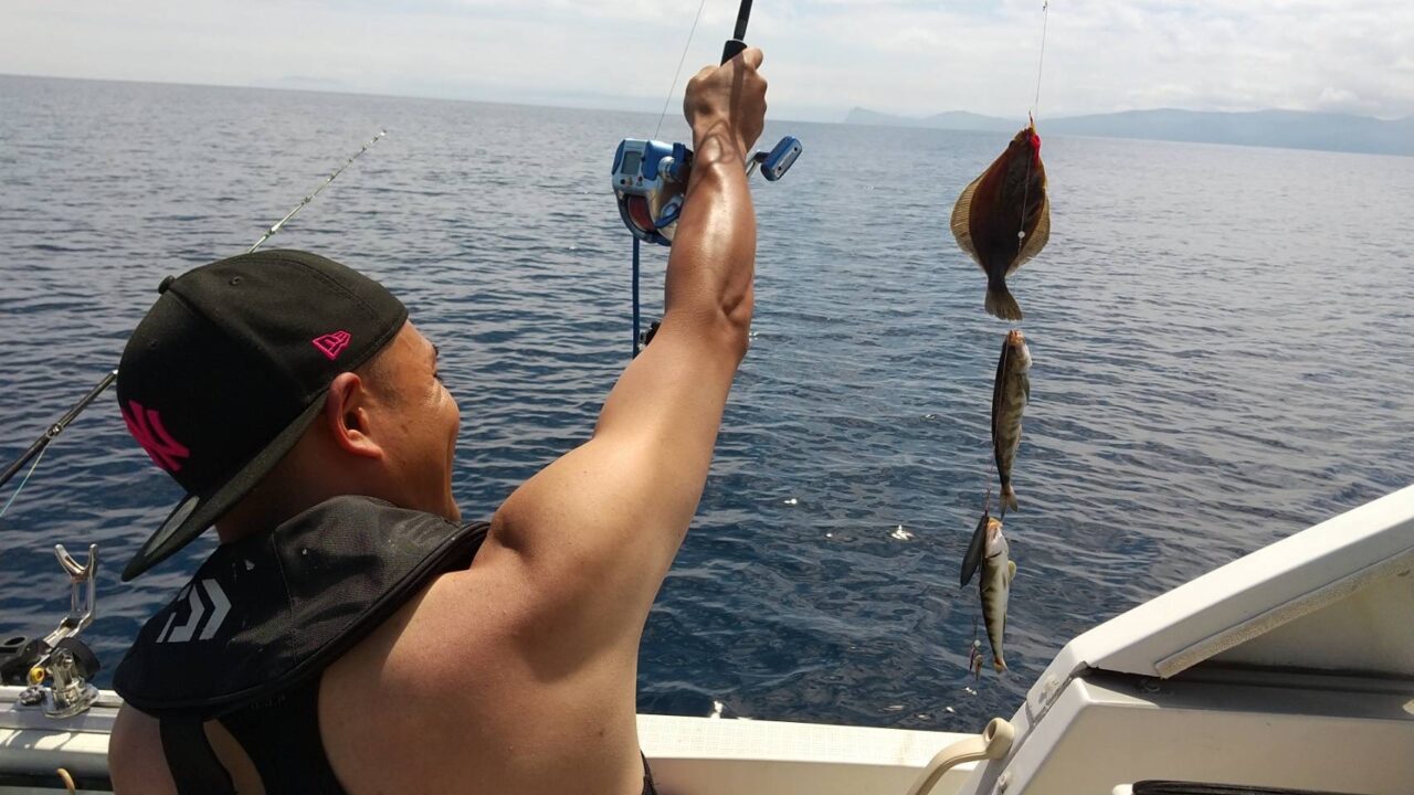 人生初の船釣り