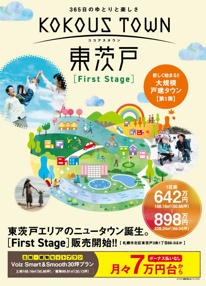 ココアスタウン東茨戸～First Stage 周辺情報 1